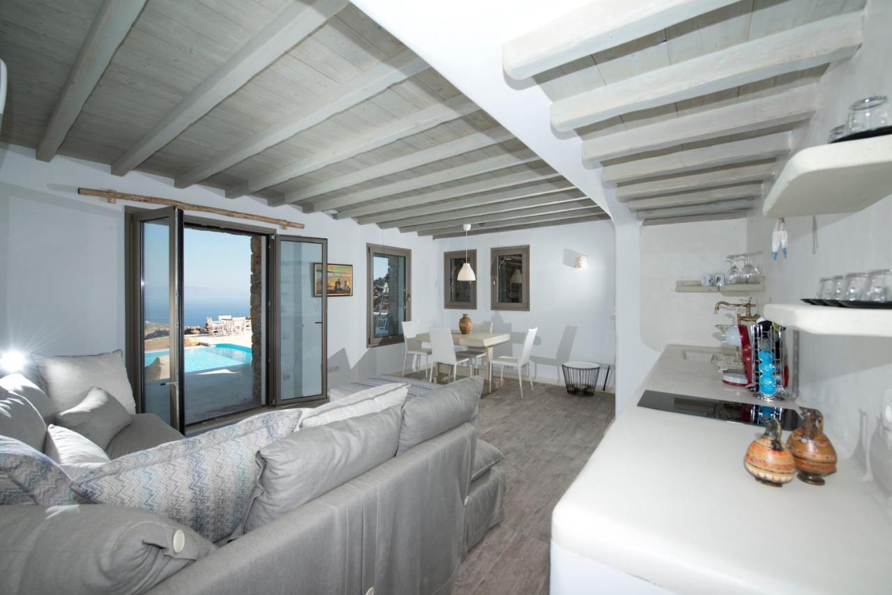 Luxury Athena Suite In Villa Georgia - Breathtaking Sea View And Pool Front Plintri Eksteriør billede